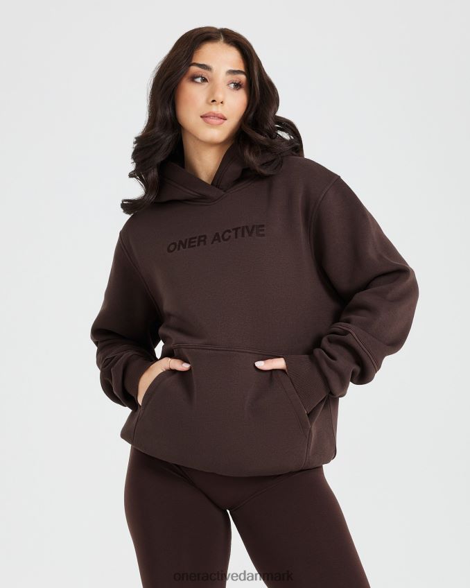 70 kakao tøj X26NZ0620 Oner Active klassisk lounge oversized hættetrøje