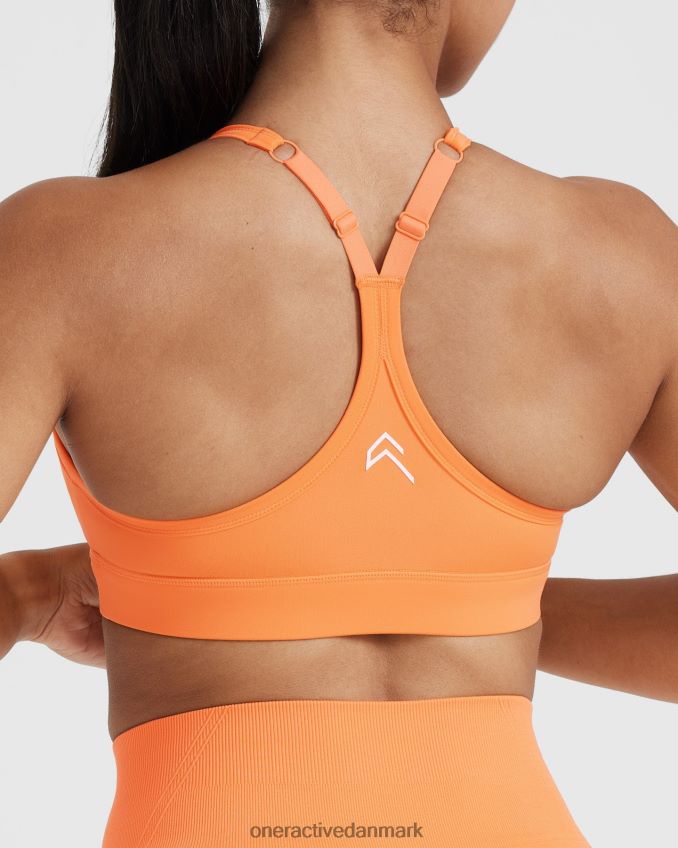 abrikos appelsin tøj X26NZ0122 Oner Active hverdags sports bh 1