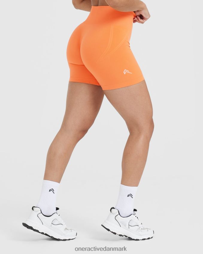 abrikos appelsin tøj X26NZ0298 Oner Active ubesværede sømløse shorts 2