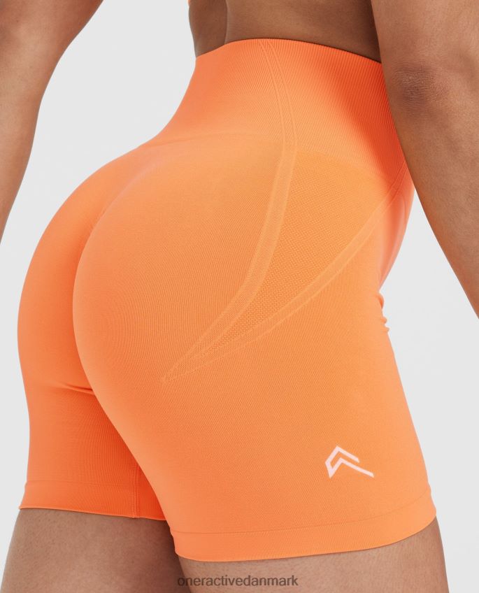 abrikos appelsin tøj X26NZ0298 Oner Active ubesværede sømløse shorts 2