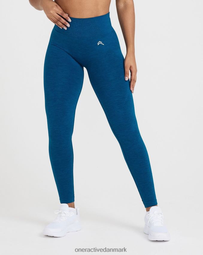 benzin blå mergel tøj X26NZ052 Oner Active klassiske sømløse 20 leggings