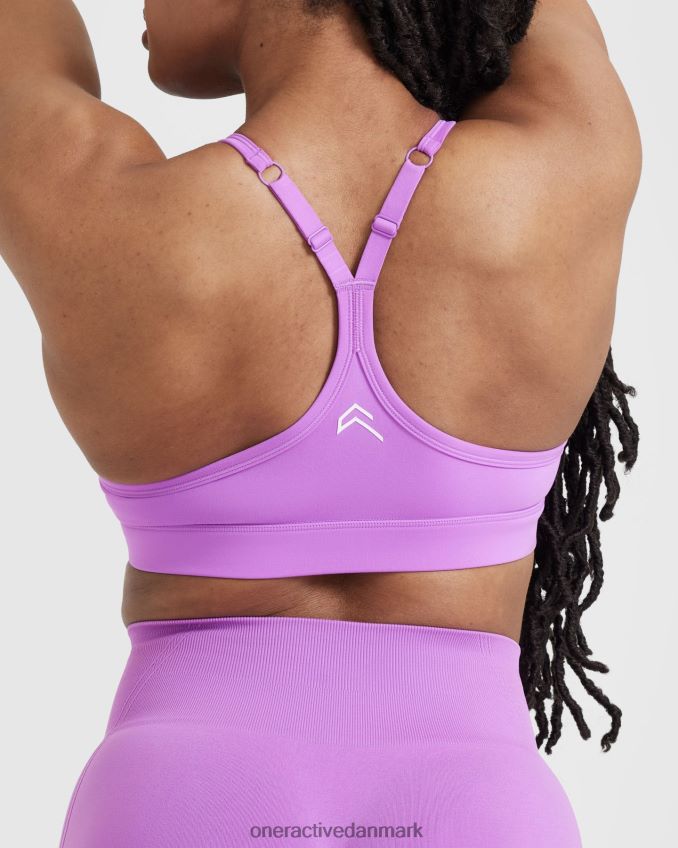 drue lilla tøj X26NZ0196 Oner Active hverdags sports bh 3