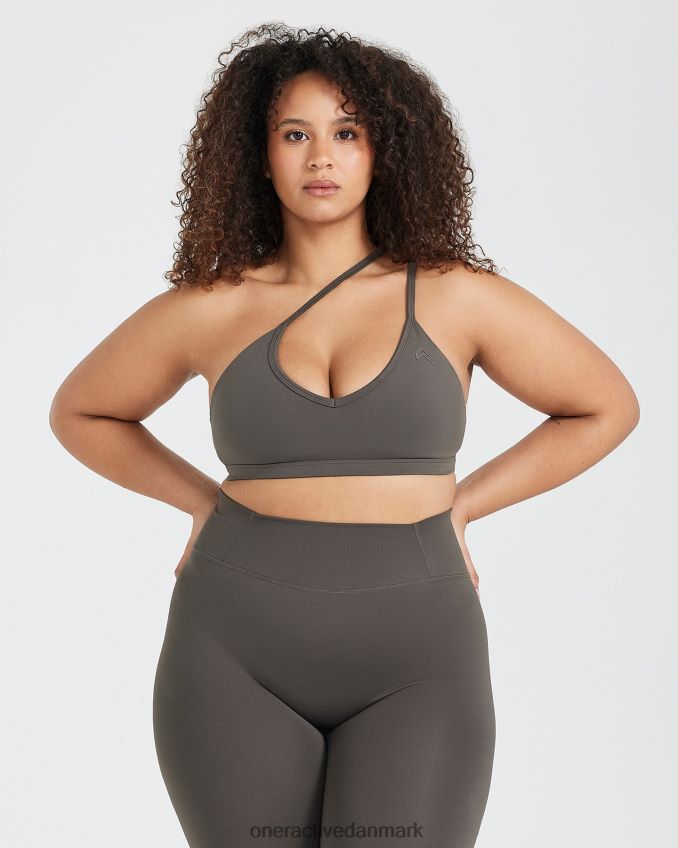dyb taupe tøj X26NZ0128 Oner Active tidløs bralette med stropper