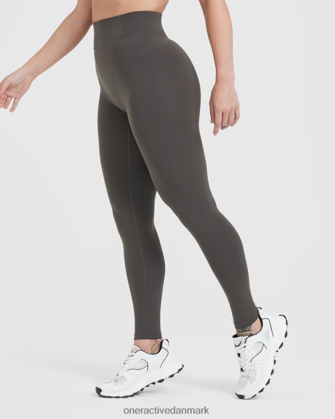 dyb taupe tøj X26NZ022 Oner Active tidløse højtaljede leggings