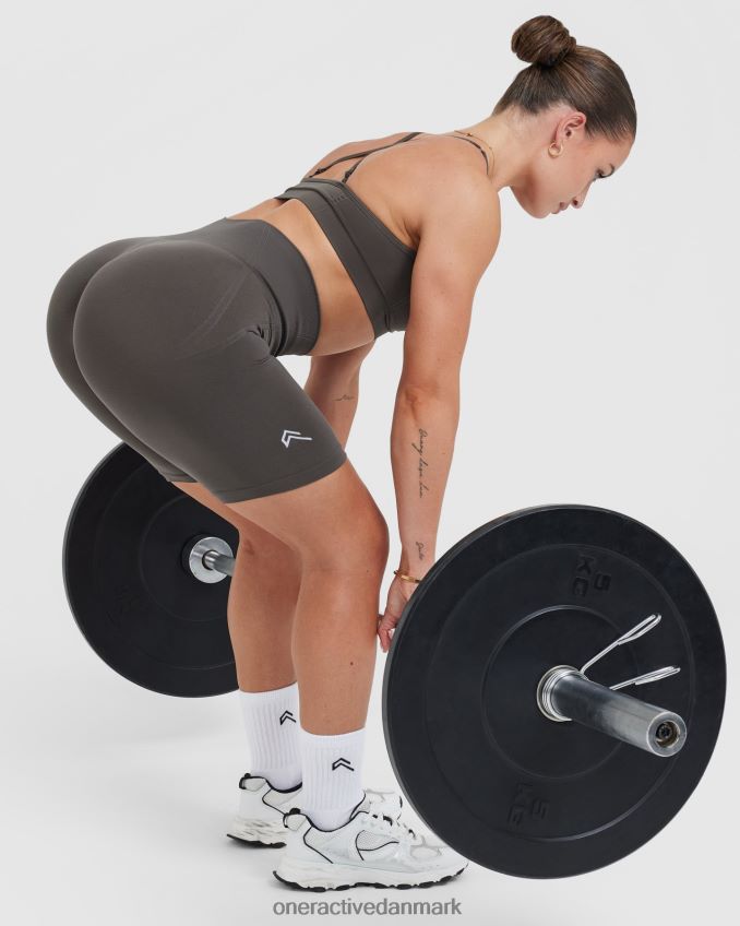 dyb taupe tøj X26NZ0246 Oner Active ubesværet sømløse cykelshorts 1