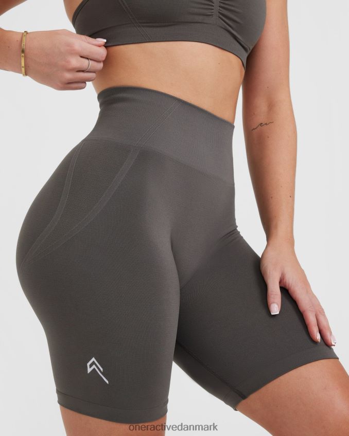 dyb taupe tøj X26NZ0246 Oner Active ubesværet sømløse cykelshorts 1