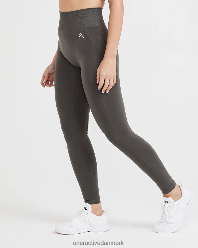 dyb taupe tøj X26NZ047 Oner Active ubesværede sømløse leggings 3