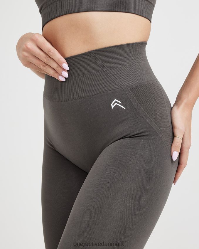 dyb taupe tøj X26NZ047 Oner Active ubesværede sømløse leggings 3