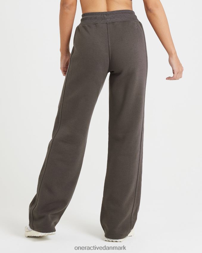 dyb taupe tøj X26NZ088 Oner Active klassisk lounge jogger med lige ben
