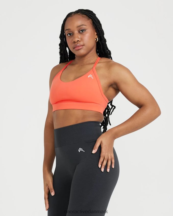 fersken blomst tøj X26NZ0150 Oner Active hverdags sports bh 2