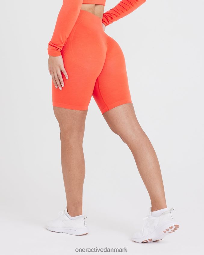 fersken blomst tøj X26NZ0325 Oner Active ubesværet sømløse cykelshorts 2