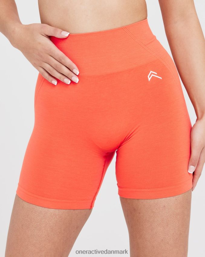 fersken blomst tøj X26NZ0326 Oner Active ubesværede sømløse shorts 3