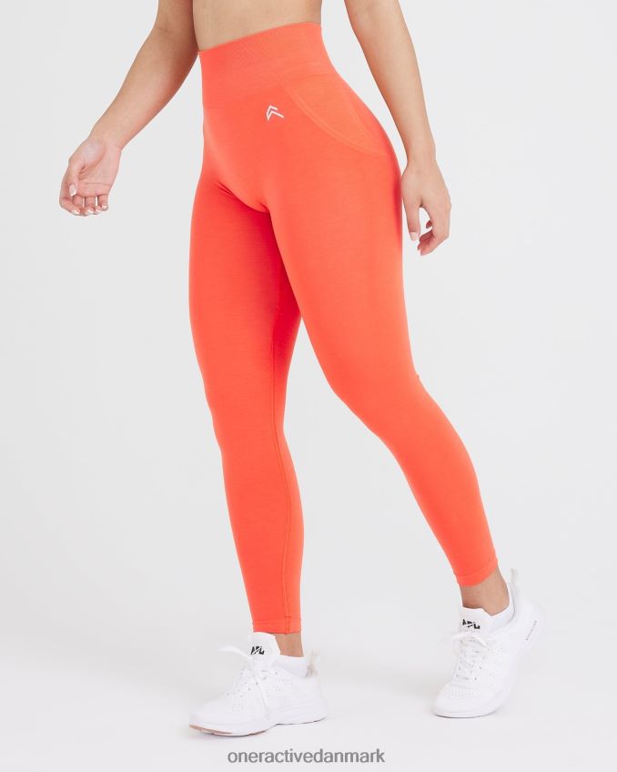 fersken blomst tøj X26NZ037 Oner Active ubesværede sømløse leggings 3