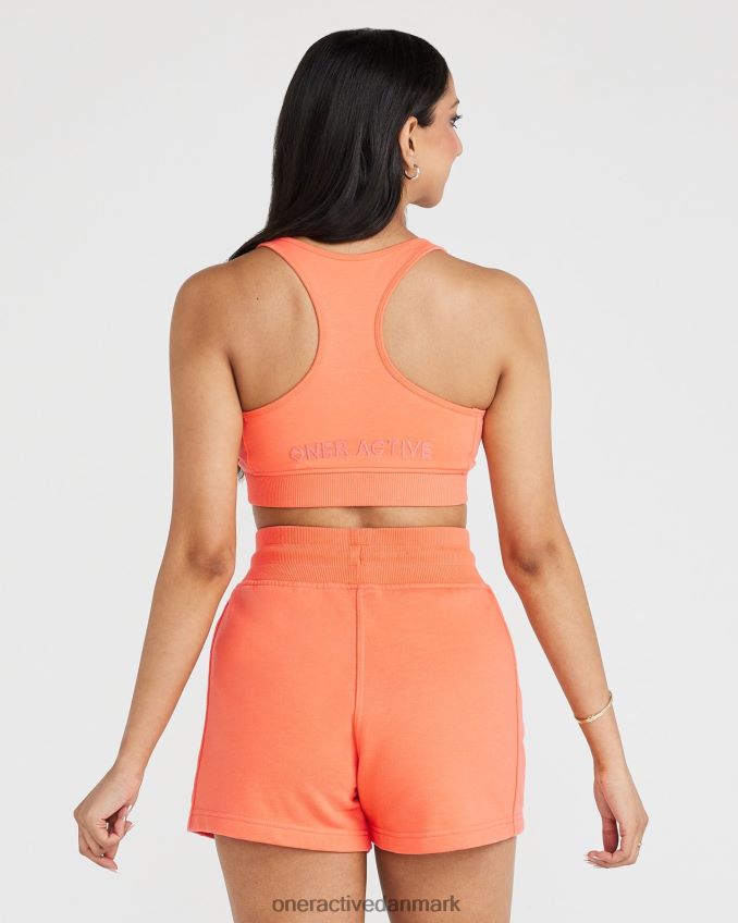 fersken blomst tøj X26NZ0478 Oner Active klassisk lounge bralette