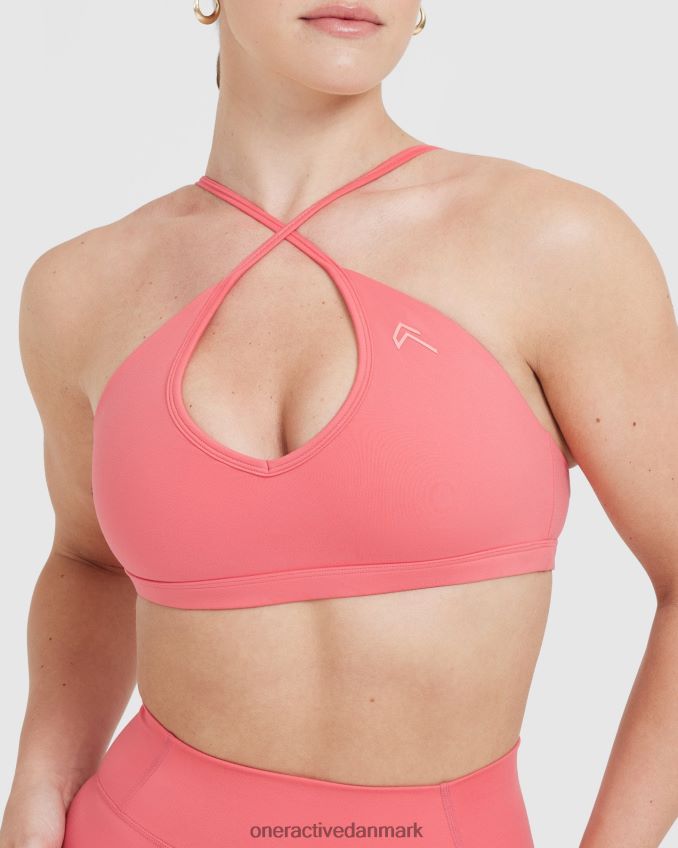 forstærk pink tøj X26NZ0181 Oner Active tidløs bralette med stropper