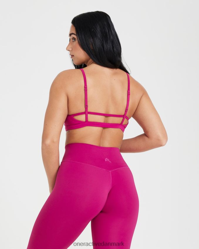 fuchsia tøj X26NZ0189 Oner Active tidløs bralette med stropper
