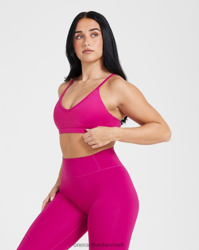 fuchsia tøj X26NZ0189 Oner Active tidløs bralette med stropper