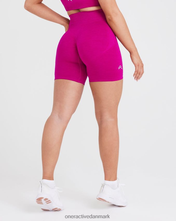 fuchsia tøj X26NZ0288 Oner Active ubesværede sømløse shorts 2