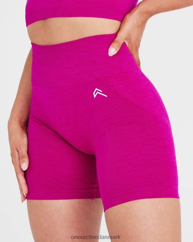 fuchsia tøj X26NZ0288 Oner Active ubesværede sømløse shorts 2