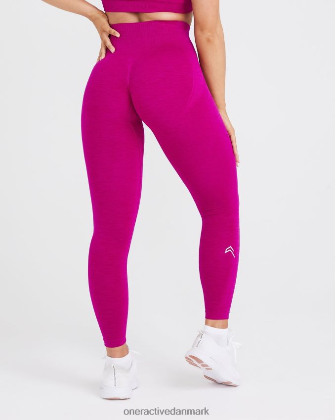 fuchsia tøj X26NZ051 Oner Active ubesværede sømløse leggings 3