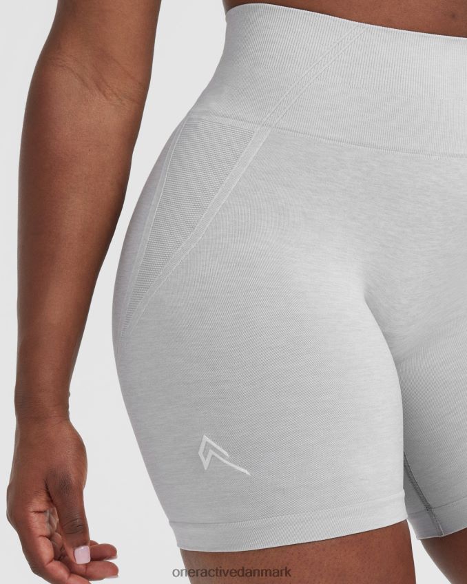 grå mergel tøj X26NZ0241 Oner Active ubesværede sømløse shorts 1