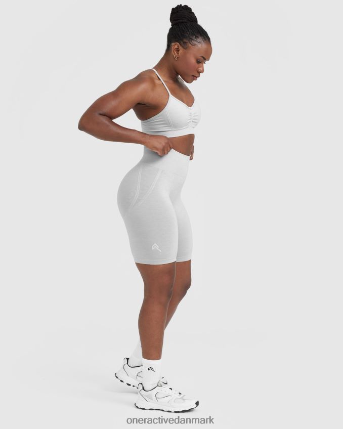 grå mergel tøj X26NZ0242 Oner Active ubesværet sømløse cykelshorts 1