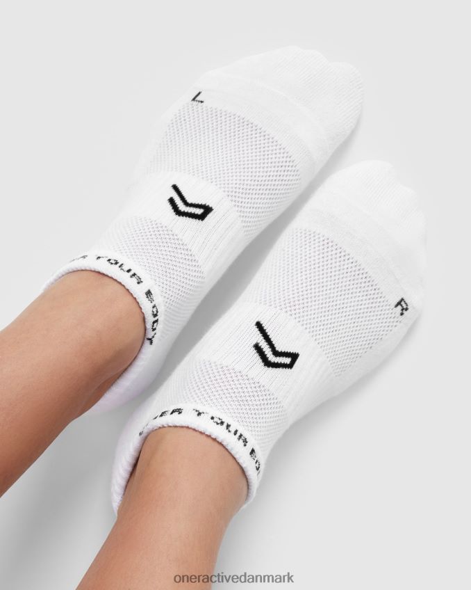 grå/hvid/sort tilbehør X26NZ0653 Oner Active træner-liner strømper 3 pak