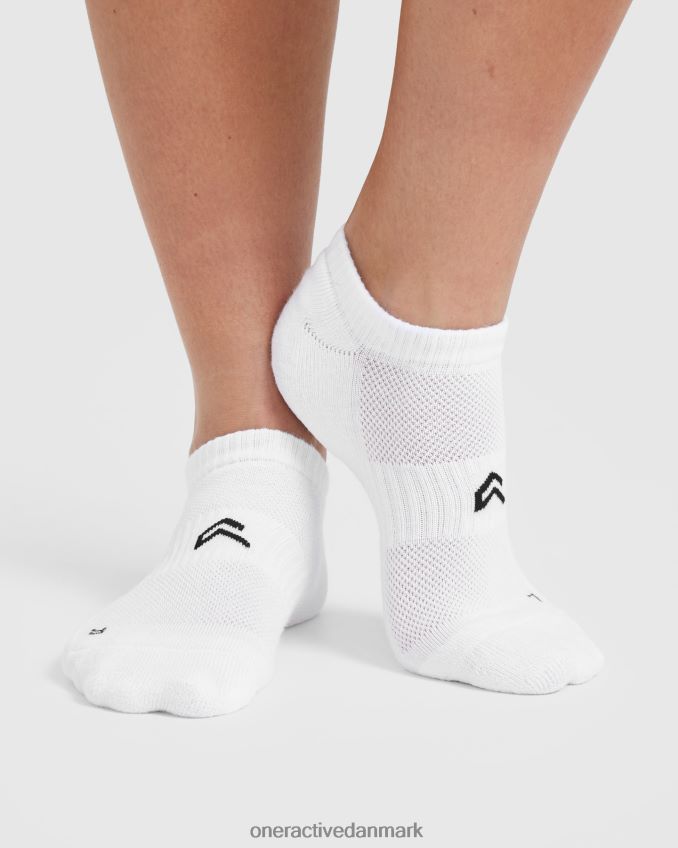 hvid tilbehør X26NZ0652 Oner Active træner-liner strømper 3 pak