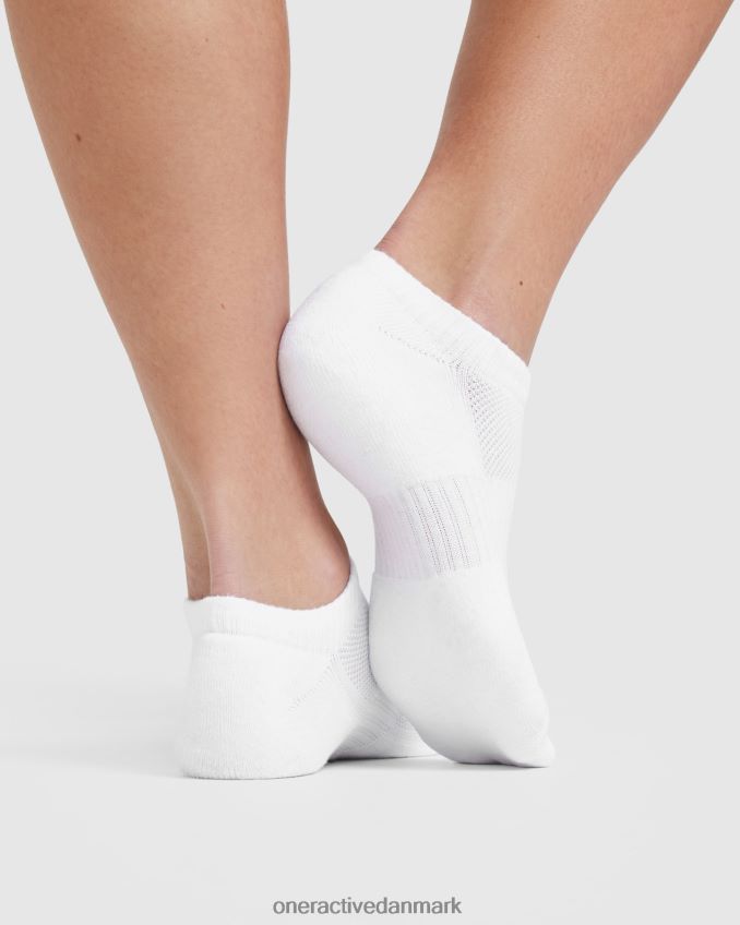 hvid tilbehør X26NZ0652 Oner Active træner-liner strømper 3 pak