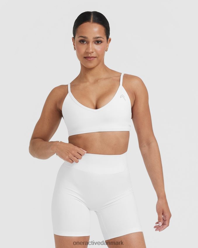 hvid tøj X26NZ0153 Oner Active tidløs bralette med stropper