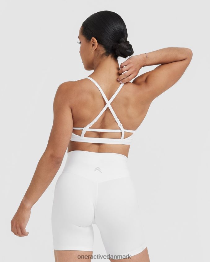 hvid tøj X26NZ0153 Oner Active tidløs bralette med stropper