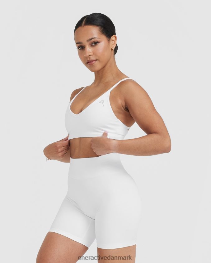 hvid tøj X26NZ0153 Oner Active tidløs bralette med stropper