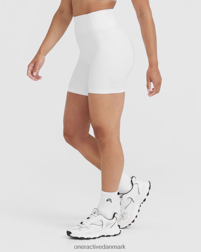 hvid tøj X26NZ0297 Oner Active tidløse højtaljede shorts