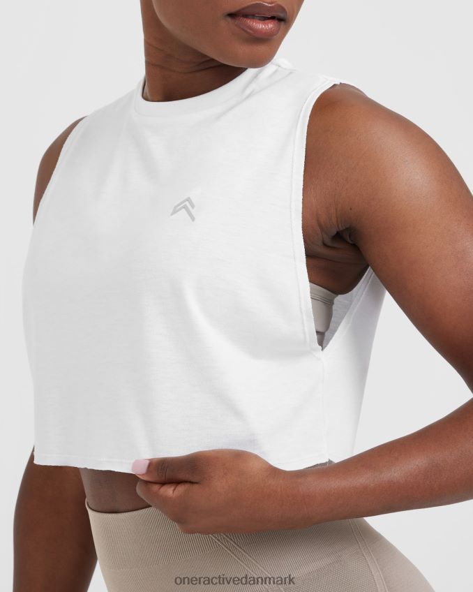hvid tøj X26NZ0374 Oner Active gå til muskelafgrødevest