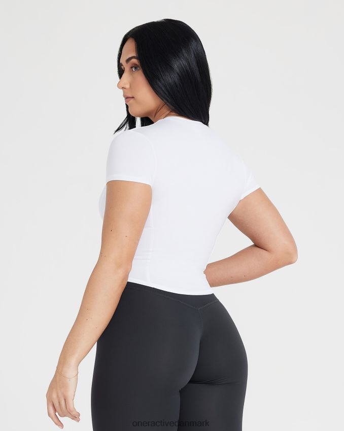 hvid tøj X26NZ0400 Oner Active blød blød mellemkortærmet t-shirt