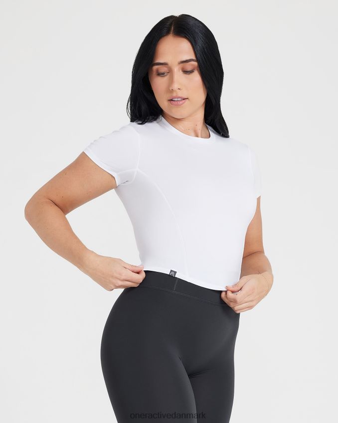 hvid tøj X26NZ0400 Oner Active blød blød mellemkortærmet t-shirt