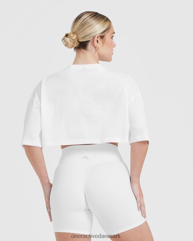 hvid tøj X26NZ0412 Oner Active klassisk afslappet letvægts t-shirt