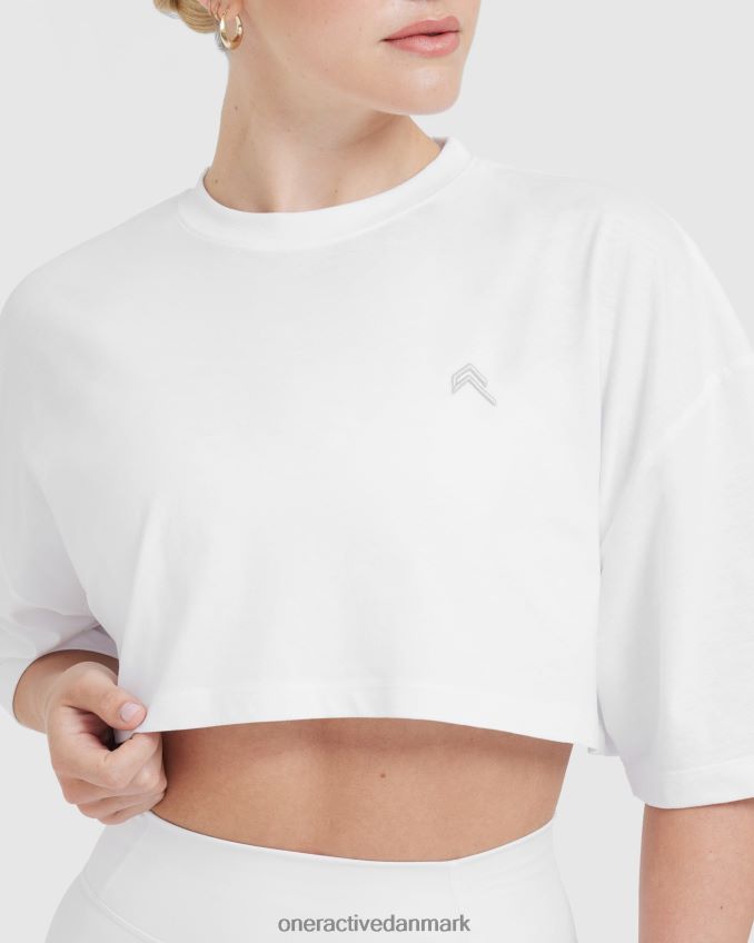 hvid tøj X26NZ0412 Oner Active klassisk afslappet letvægts t-shirt