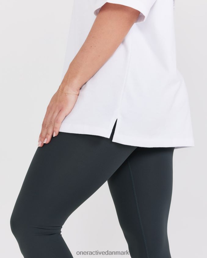 hvid tøj X26NZ0425 Oner Active oyb grafisk unisex t-shirt