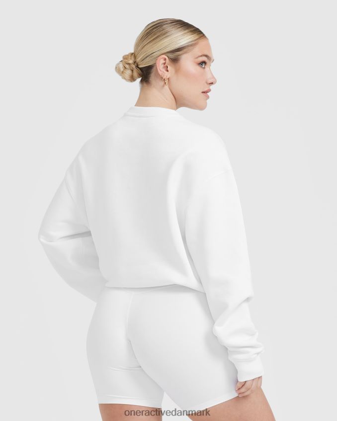 hvid tøj X26NZ0569 Oner Active let oversized sweatshirt hele dagen