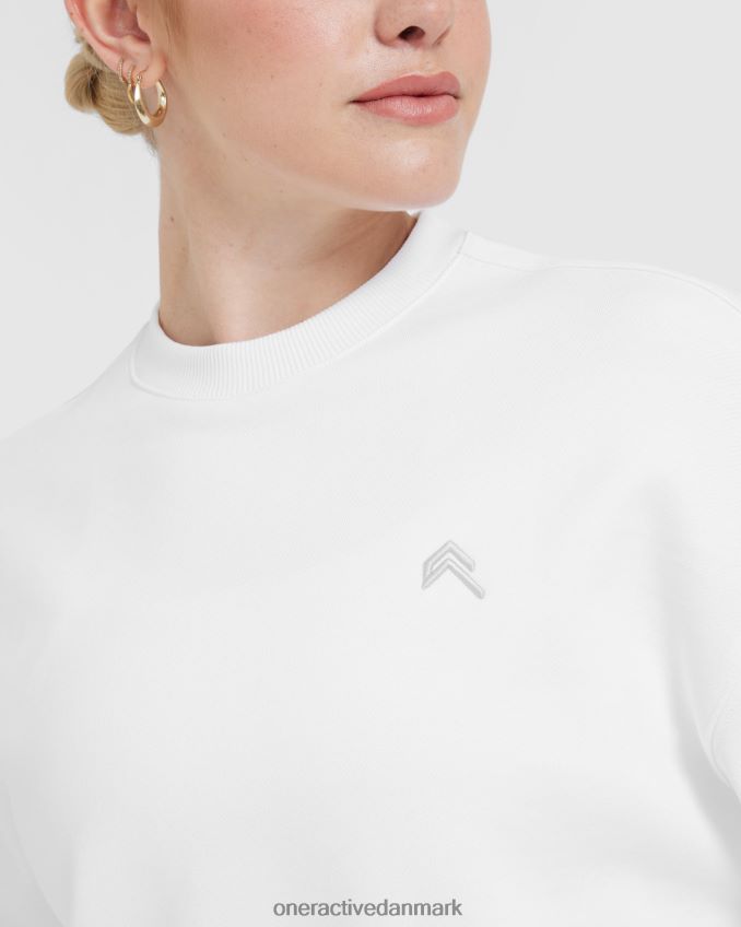 hvid tøj X26NZ0569 Oner Active let oversized sweatshirt hele dagen