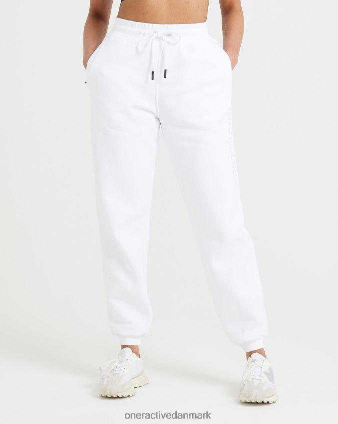 hvid tøj X26NZ073 Oner Active klassisk lounge jogger