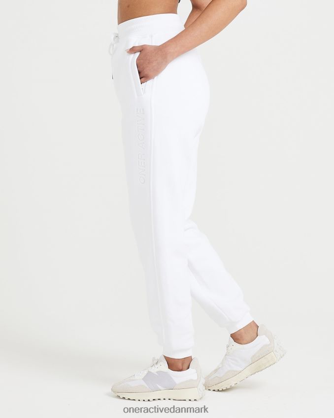 hvid tøj X26NZ073 Oner Active klassisk lounge jogger