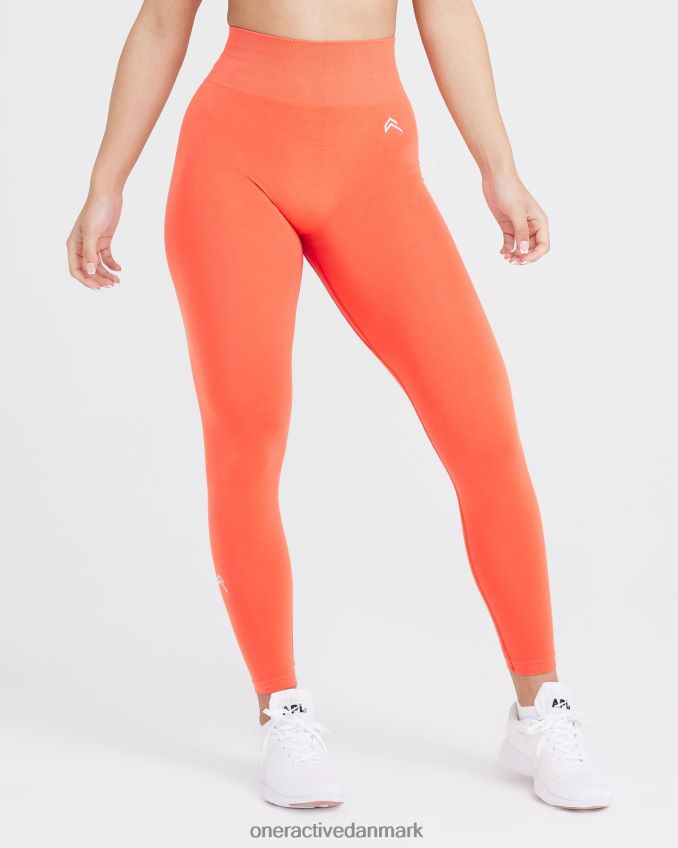 fersken blomst tøj X26NZ037 Oner Active ubesværede sømløse leggings 3
