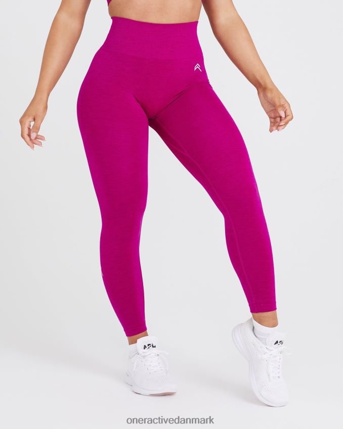 fuchsia tøj X26NZ051 Oner Active ubesværede sømløse leggings 3