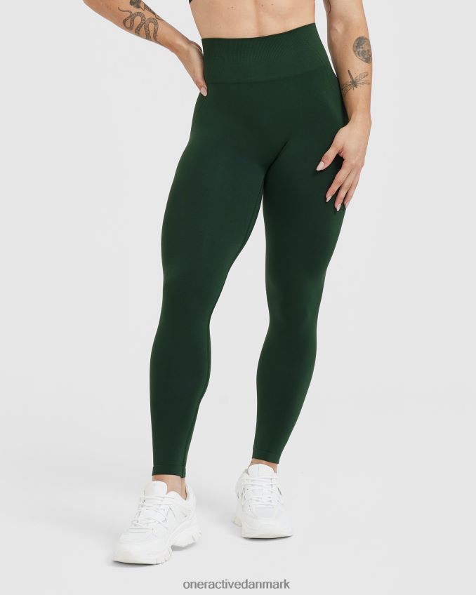 stedsegrøn tøj X26NZ010 Oner Active ubesværede sømløse leggings 1