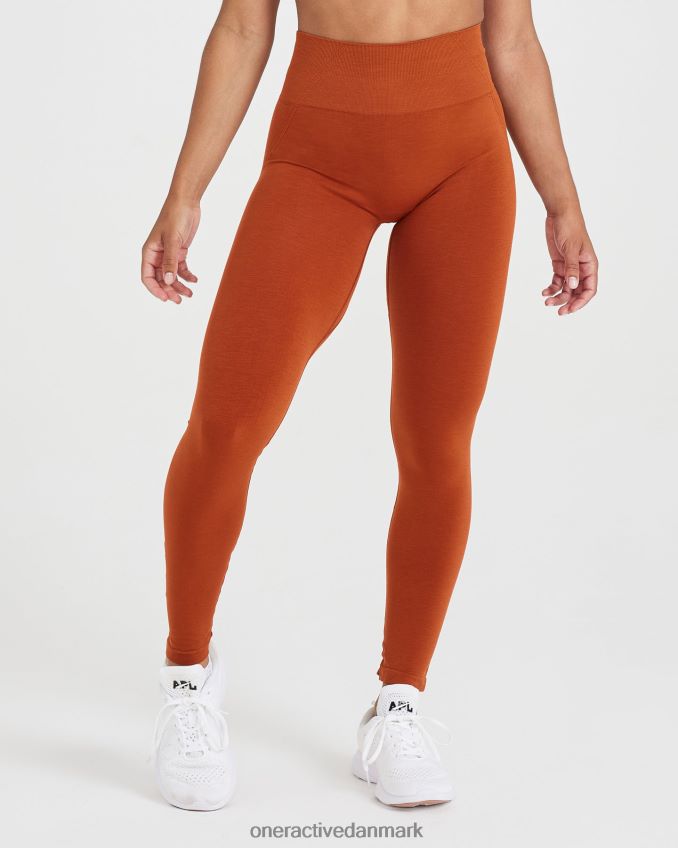 varmt kobber tøj X26NZ056 Oner Active ubesværede sømløse leggings 3
