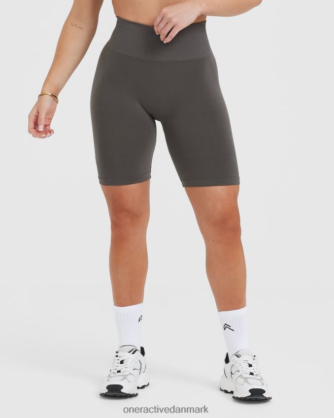 dyb taupe tøj X26NZ0246 Oner Active ubesværet sømløse cykelshorts 1