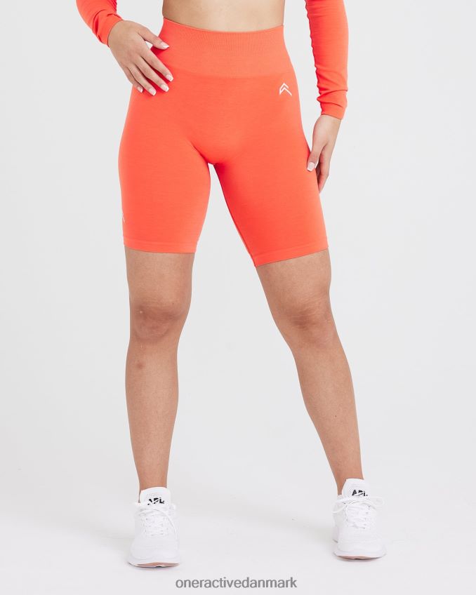 fersken blomst tøj X26NZ0325 Oner Active ubesværet sømløse cykelshorts 2