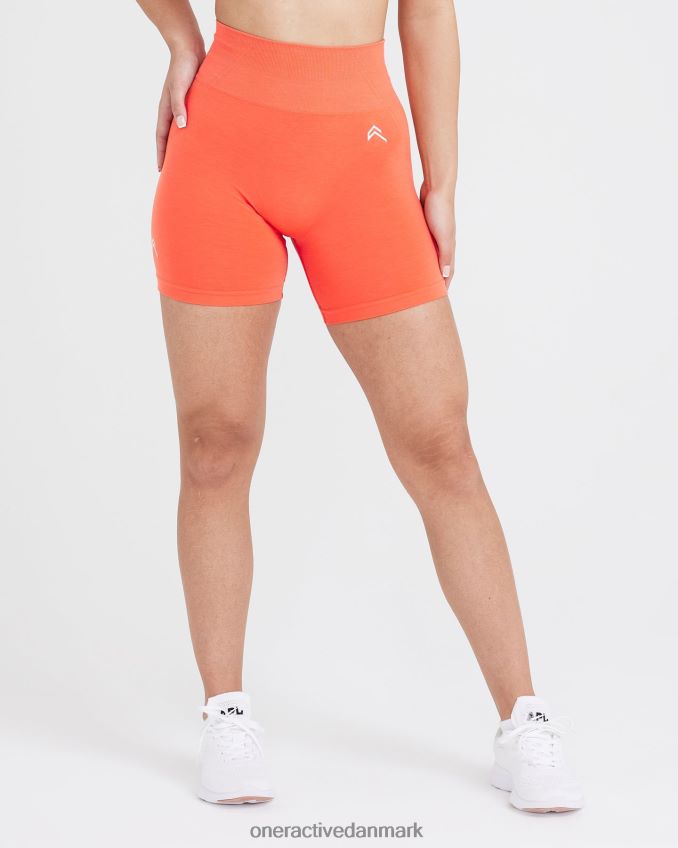 fersken blomst tøj X26NZ0326 Oner Active ubesværede sømløse shorts 3